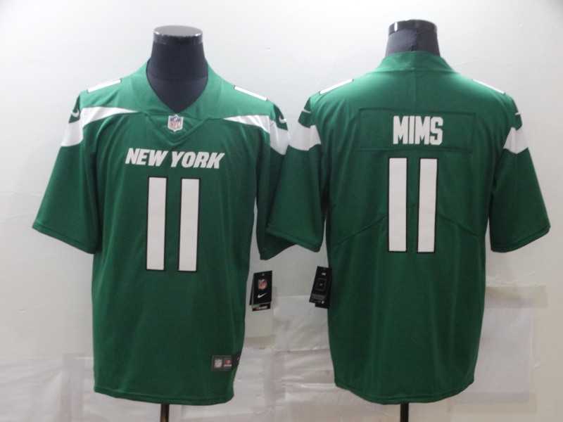 Nike Jets 11 Denzel Mims Green Vapor Untouchable Limited Jersey,We sell and wholesale Nike Jets 11 Denzel Mims Green Vapor Untouchable Limited Jersey on line form chian!